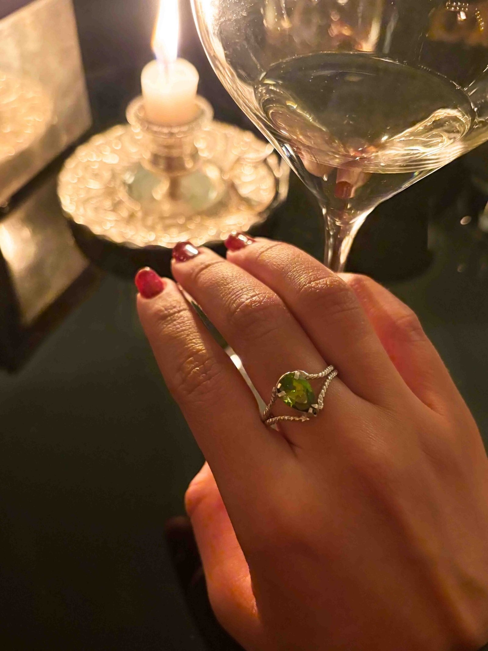 Tree Leaf Ring