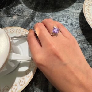 Violet Whisper Ring