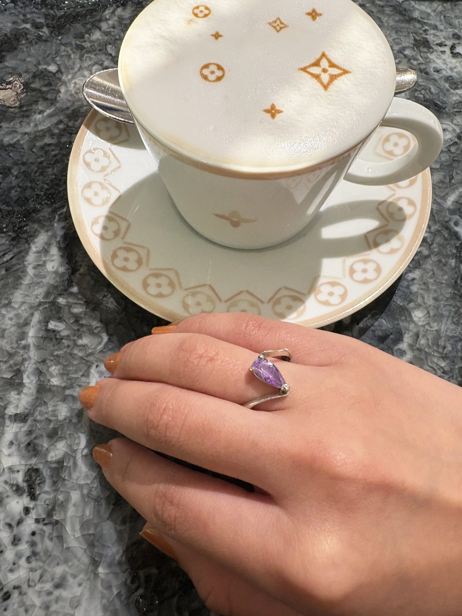 Lavender Grace Ring